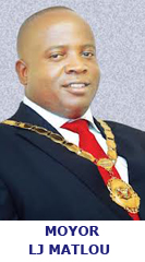Cllr Leswafo Joshua Matlou - mayor